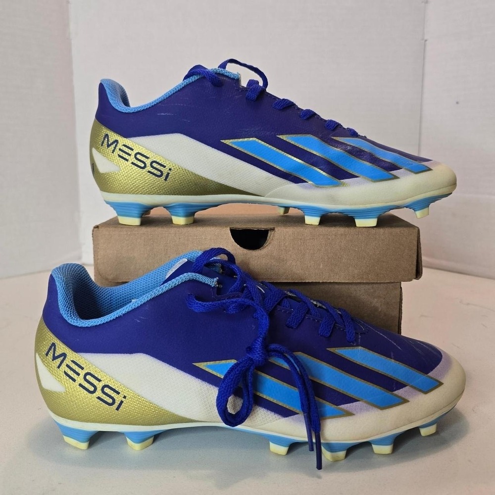 ADIDAS MENS X CRAZYFAST MESSI CLUB FxG SOCCER CLEATS NWB in Men's Size 7.5 US